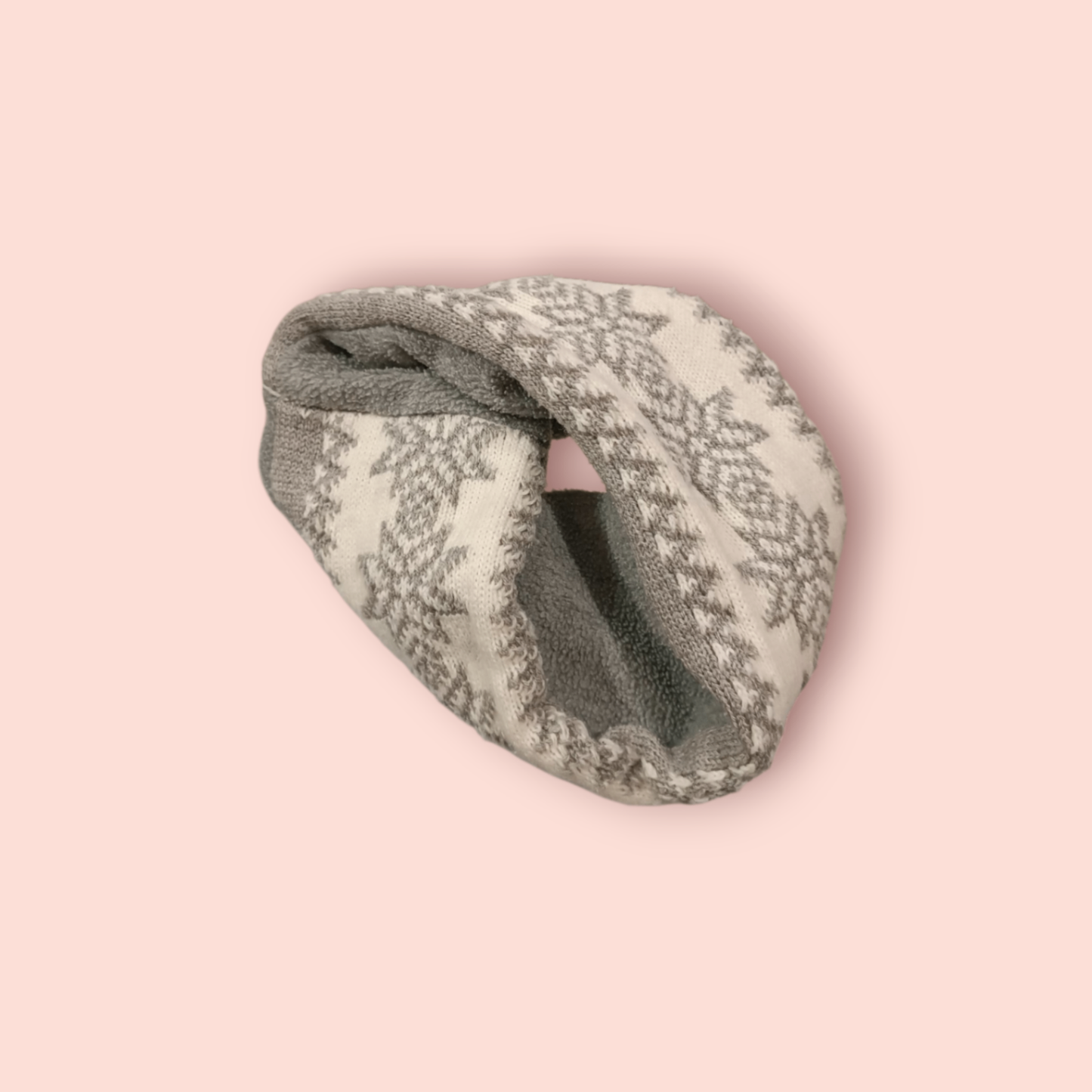 Ergee Stirnband Grau und Weiß