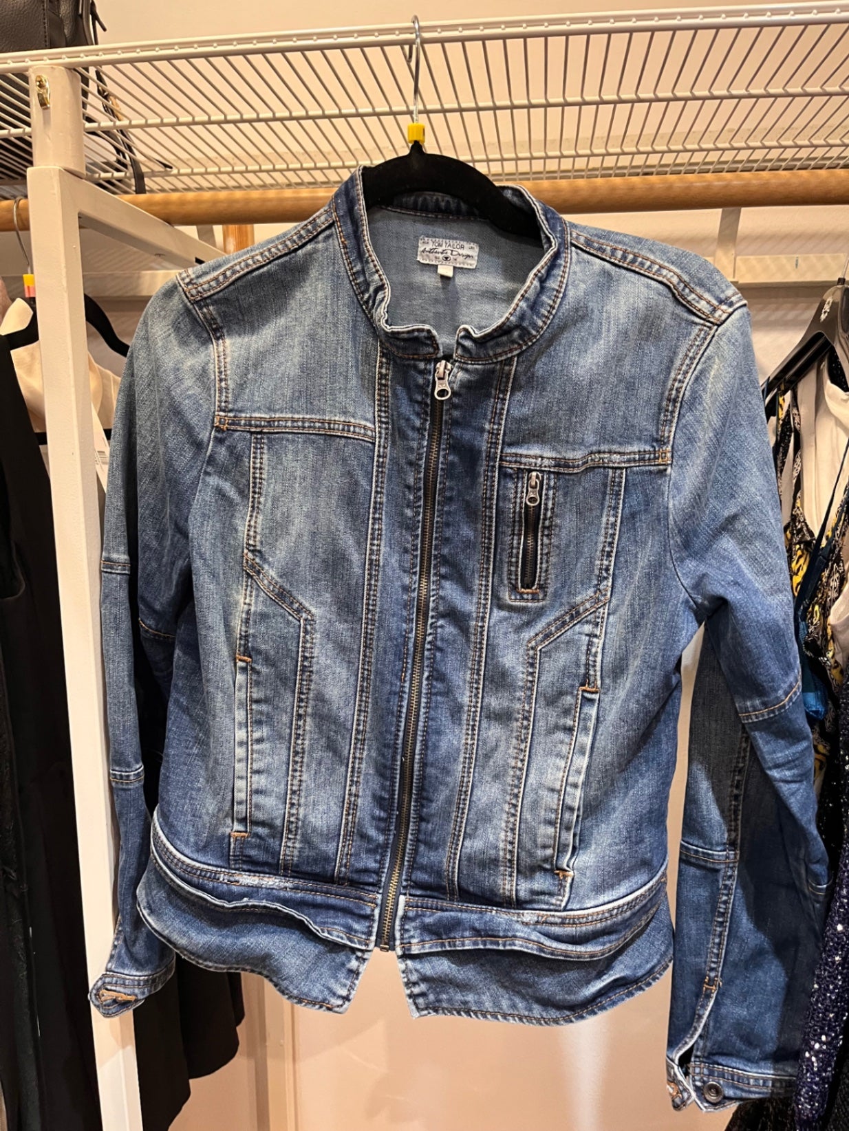 Tom Taxlor Jacke M Blau