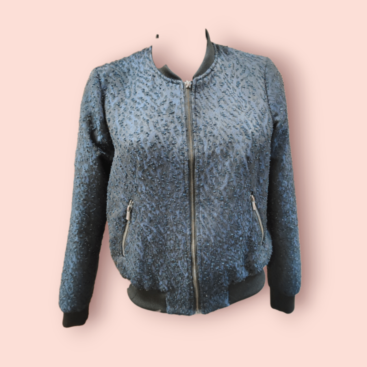 H&M Bomberjacke S Dunkelblau