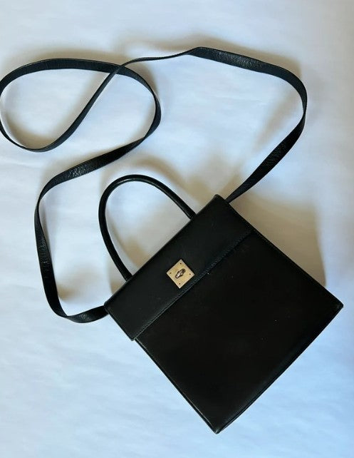 Vintage Umhängetasche One Size Schwarz