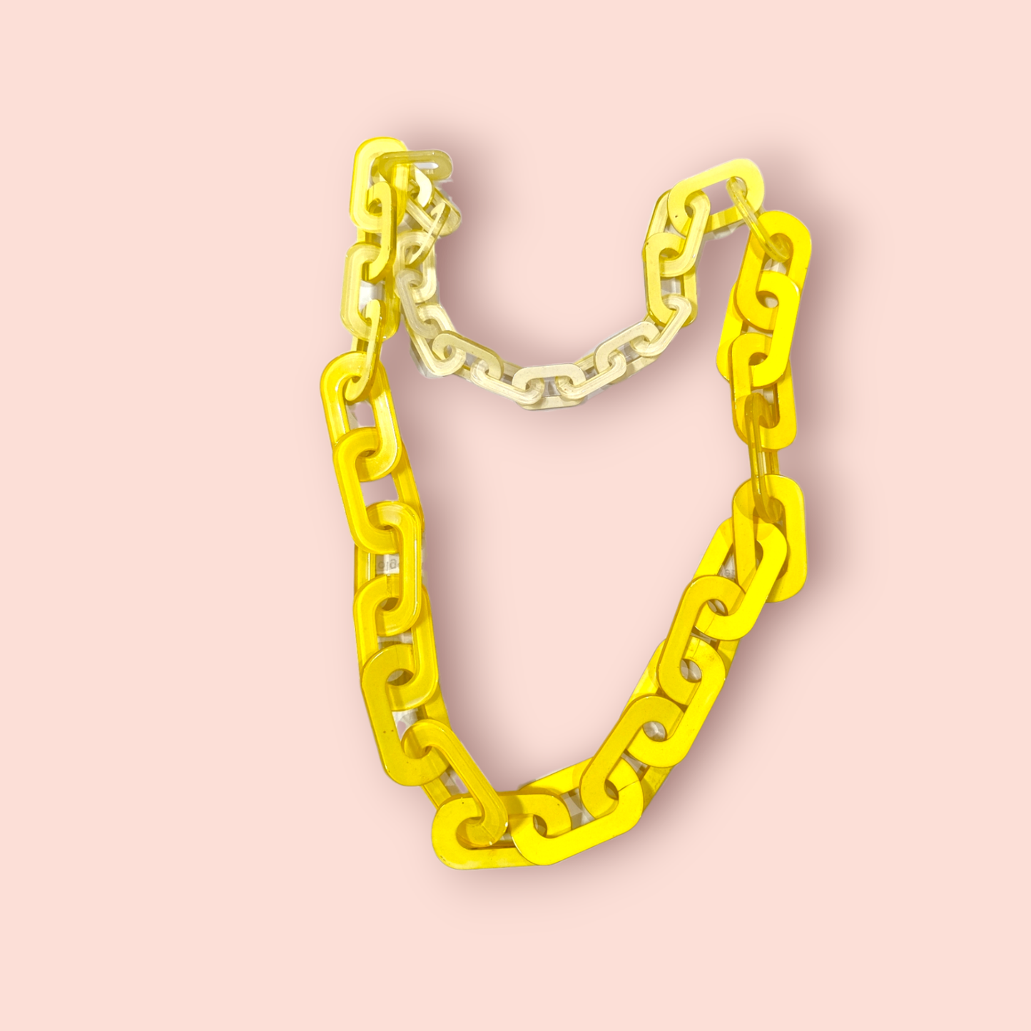 Halskette Gelb