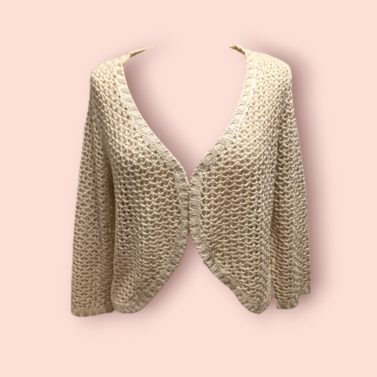 Fair Lady Cardigan S Beige Strick