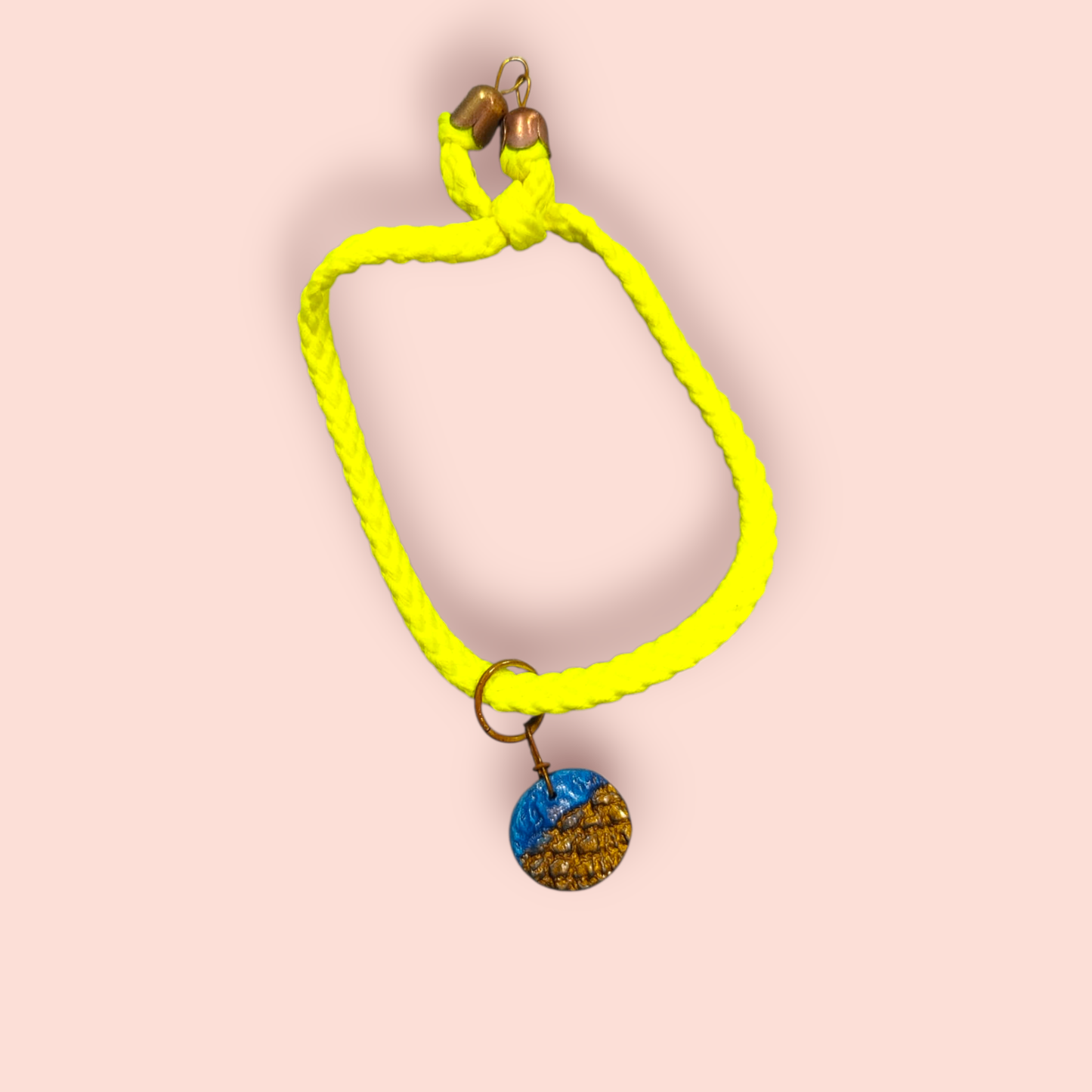 Armband Stoff mit Anhänger