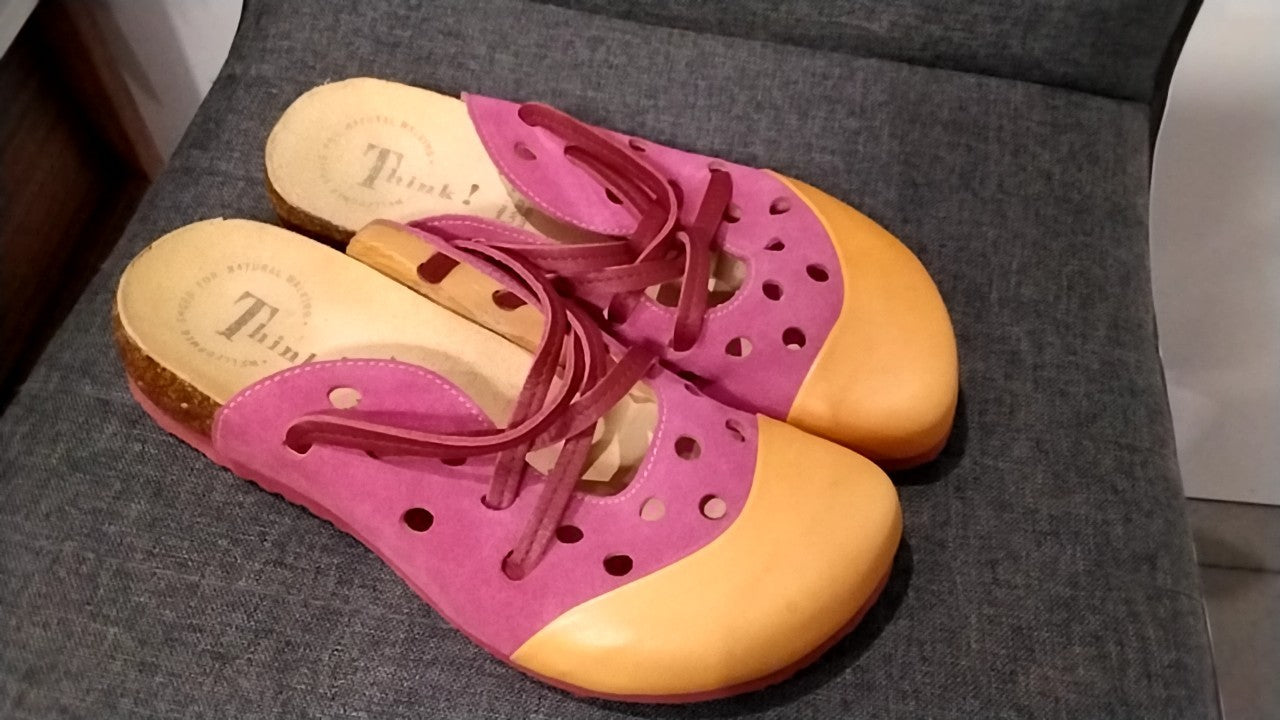 Think! Schuhe 35 Orange & Pink