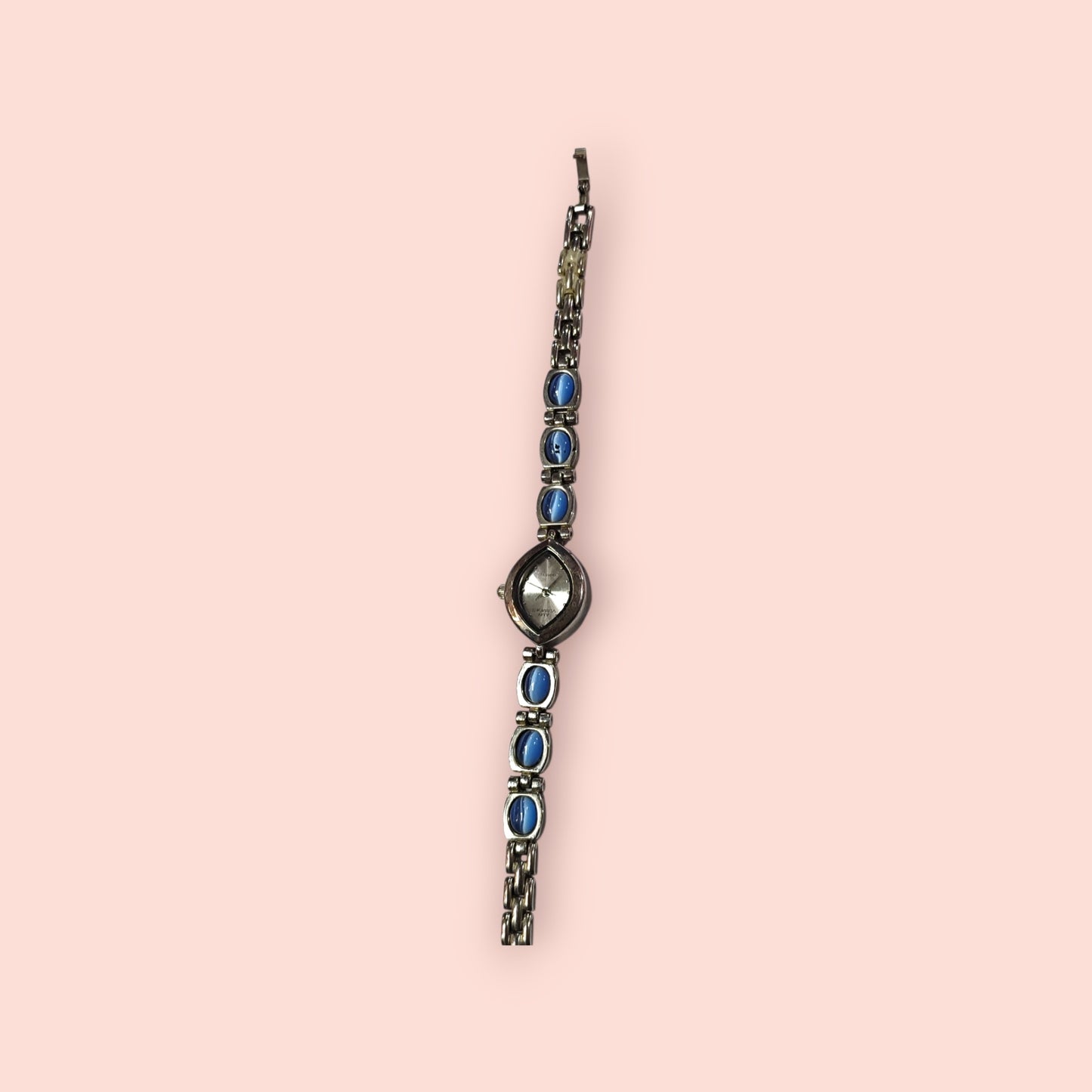 Amy Vermont Armbanduhr Silber, Blau, Transparent