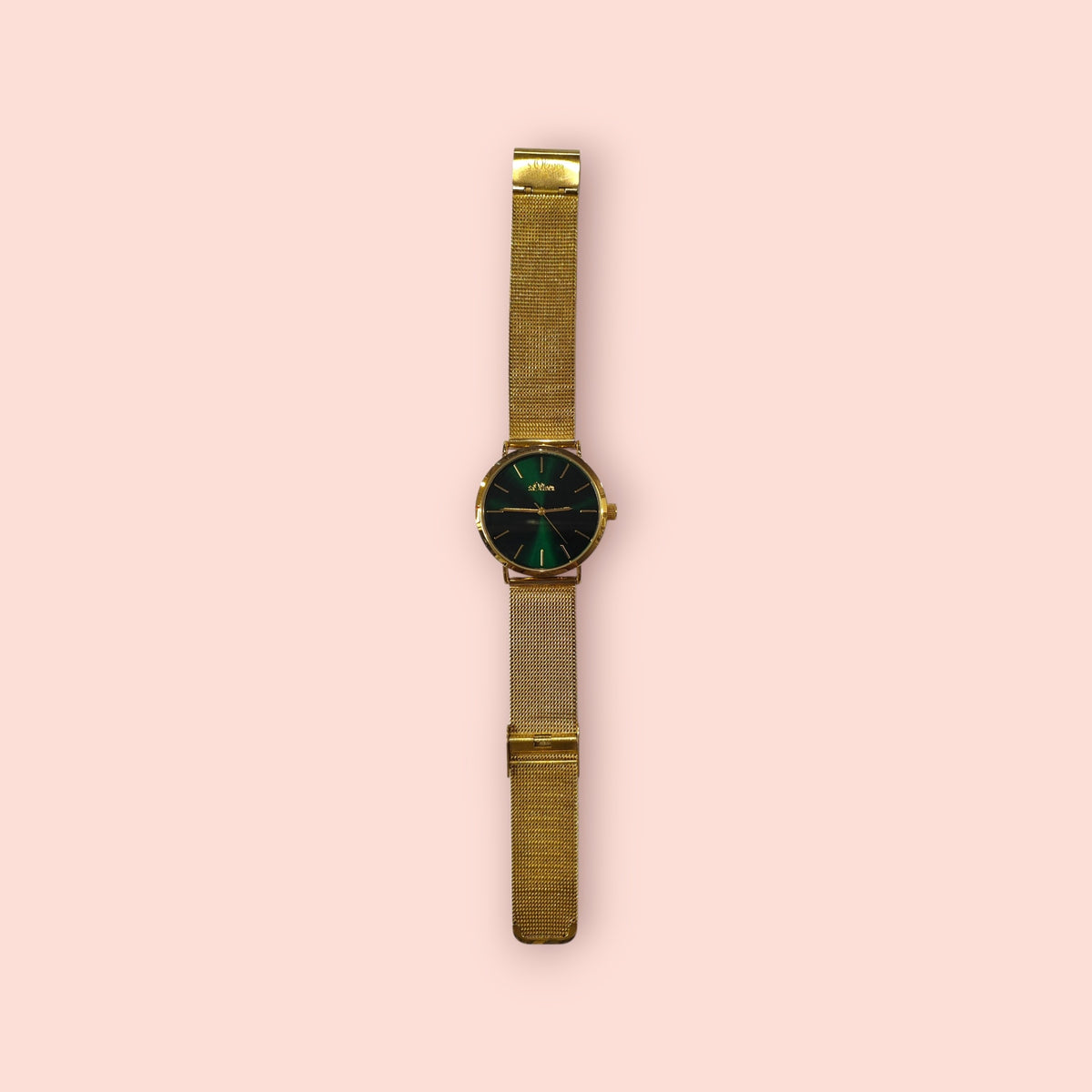 S. Oliver Uhr Gold