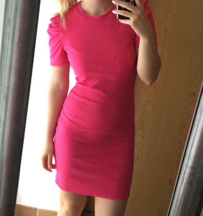 H&M Kleid M Pink