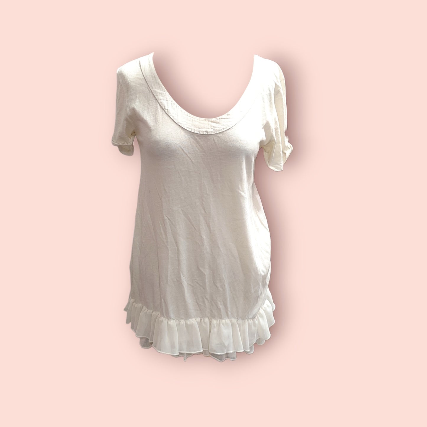 LINDEX Kleid S Cremeweiß