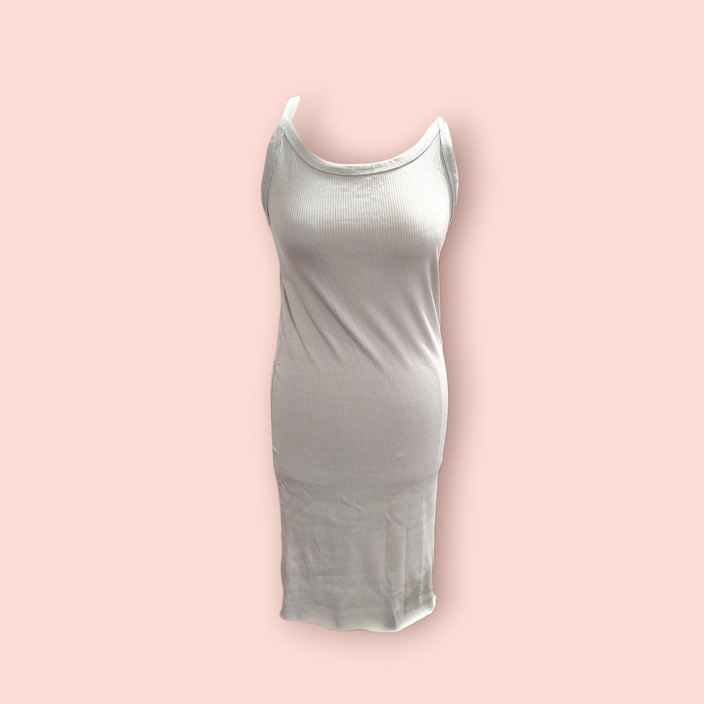 H&M Trägerkleid M Grau