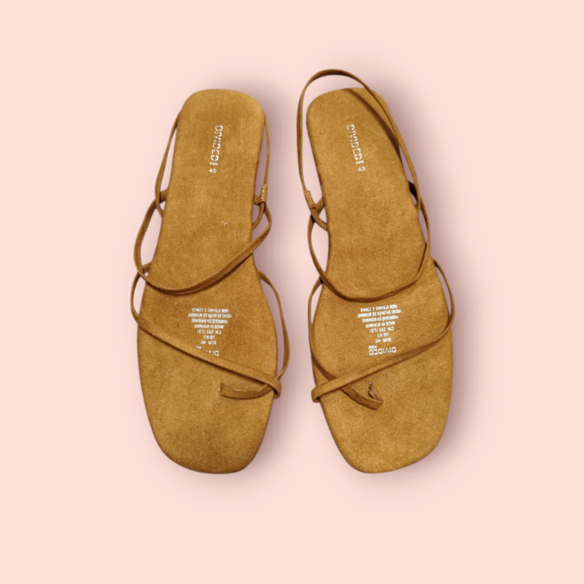 H&M Sandalen 40 Braun