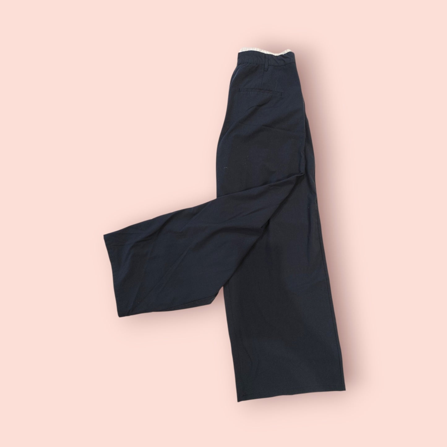 Bershka Hose 38 Schwarz