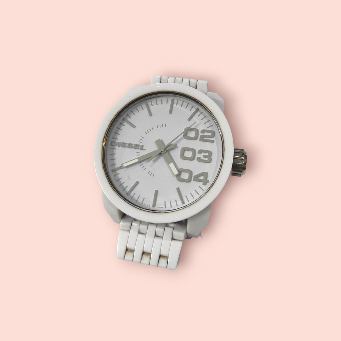 Diesel Uhr Weiß