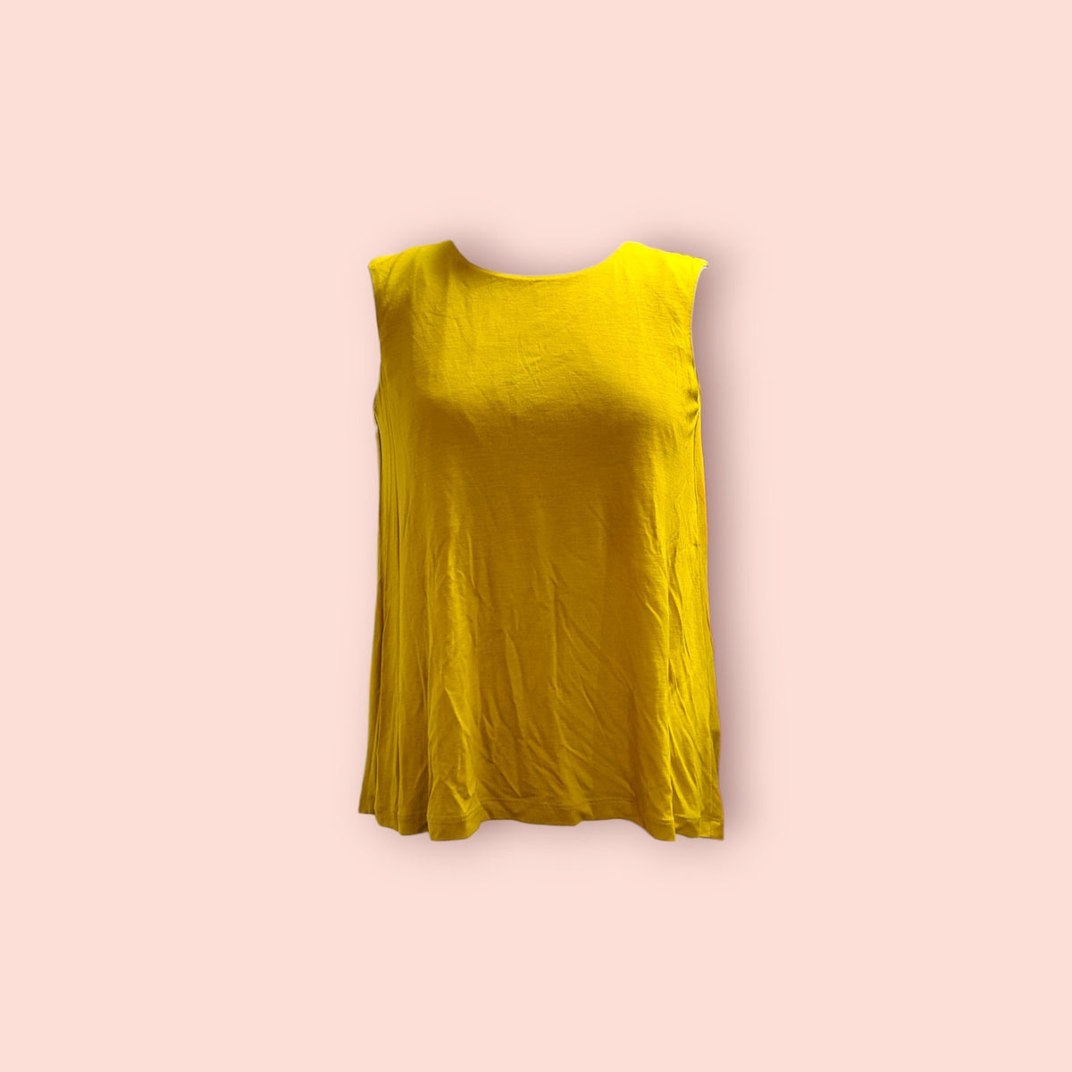 COS Ärmelloses Shirt Gelb