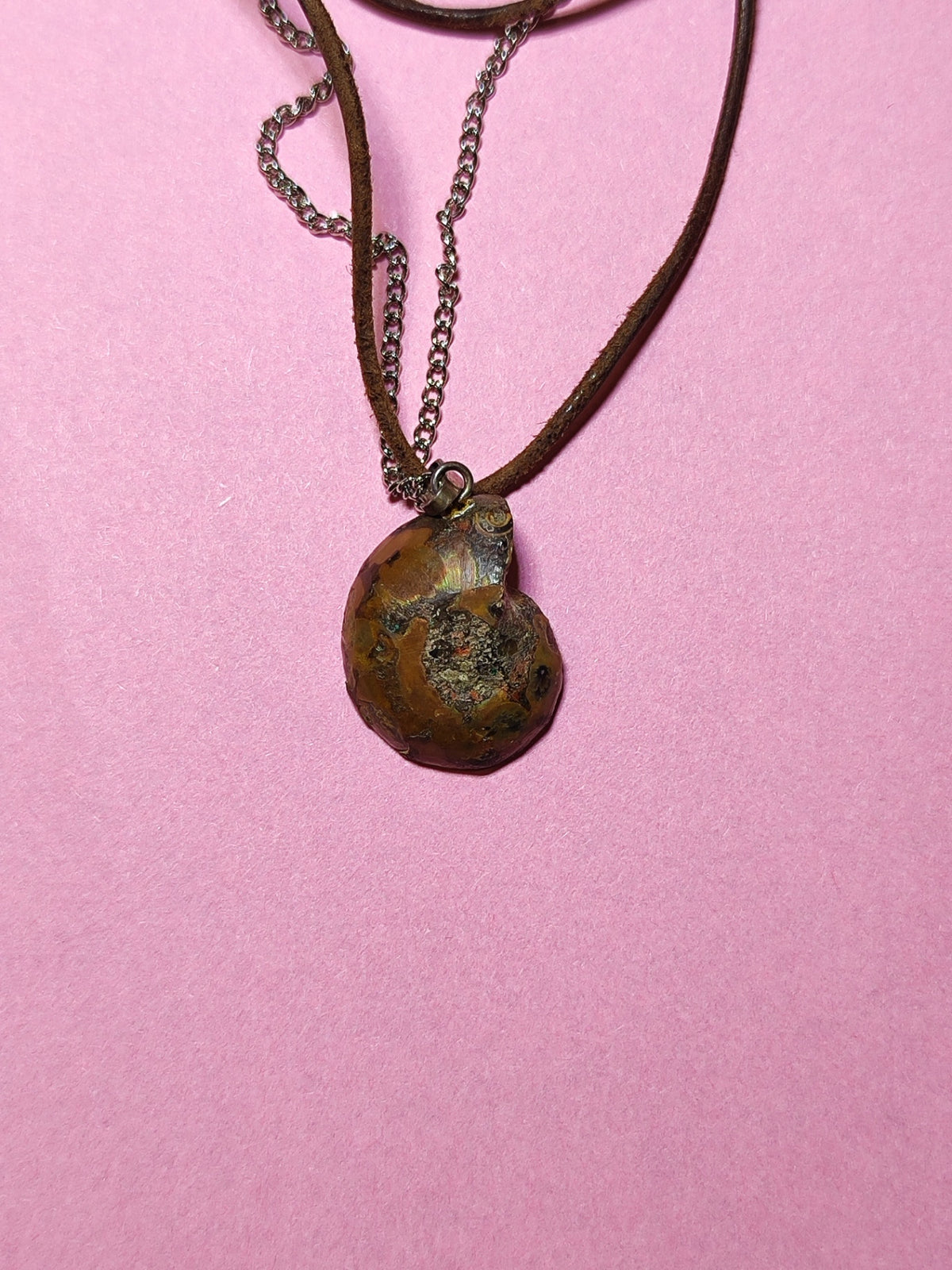 Accessoires / Schmuck Braun, Silber