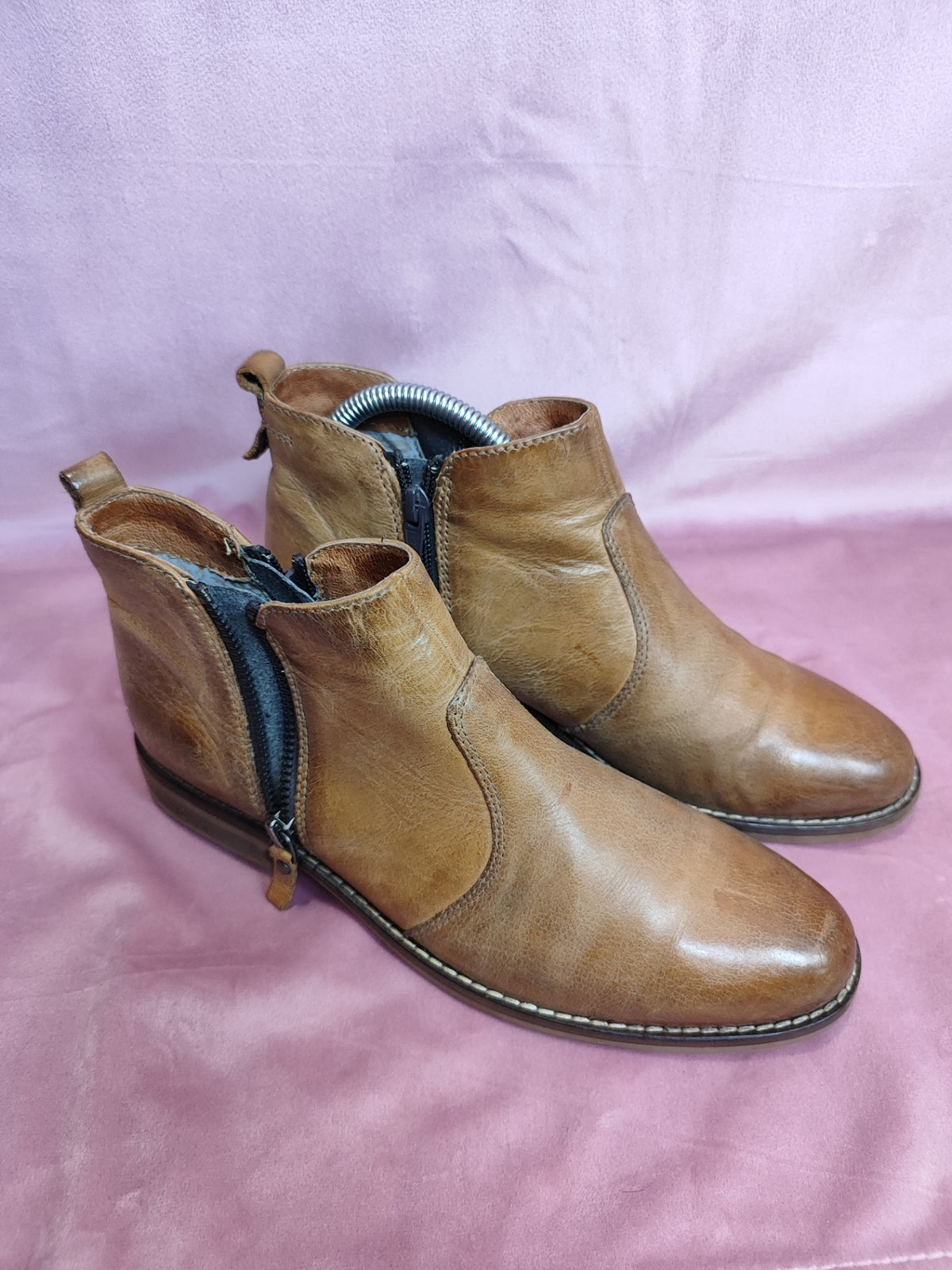 Varese Stiefeletten 38 Hellbraun