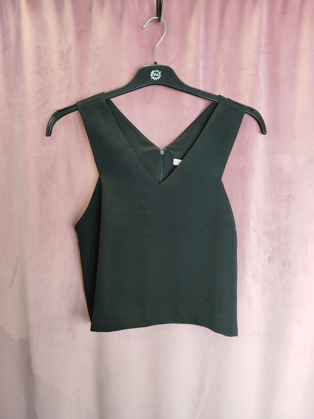 Forever21 Top L Schwarz