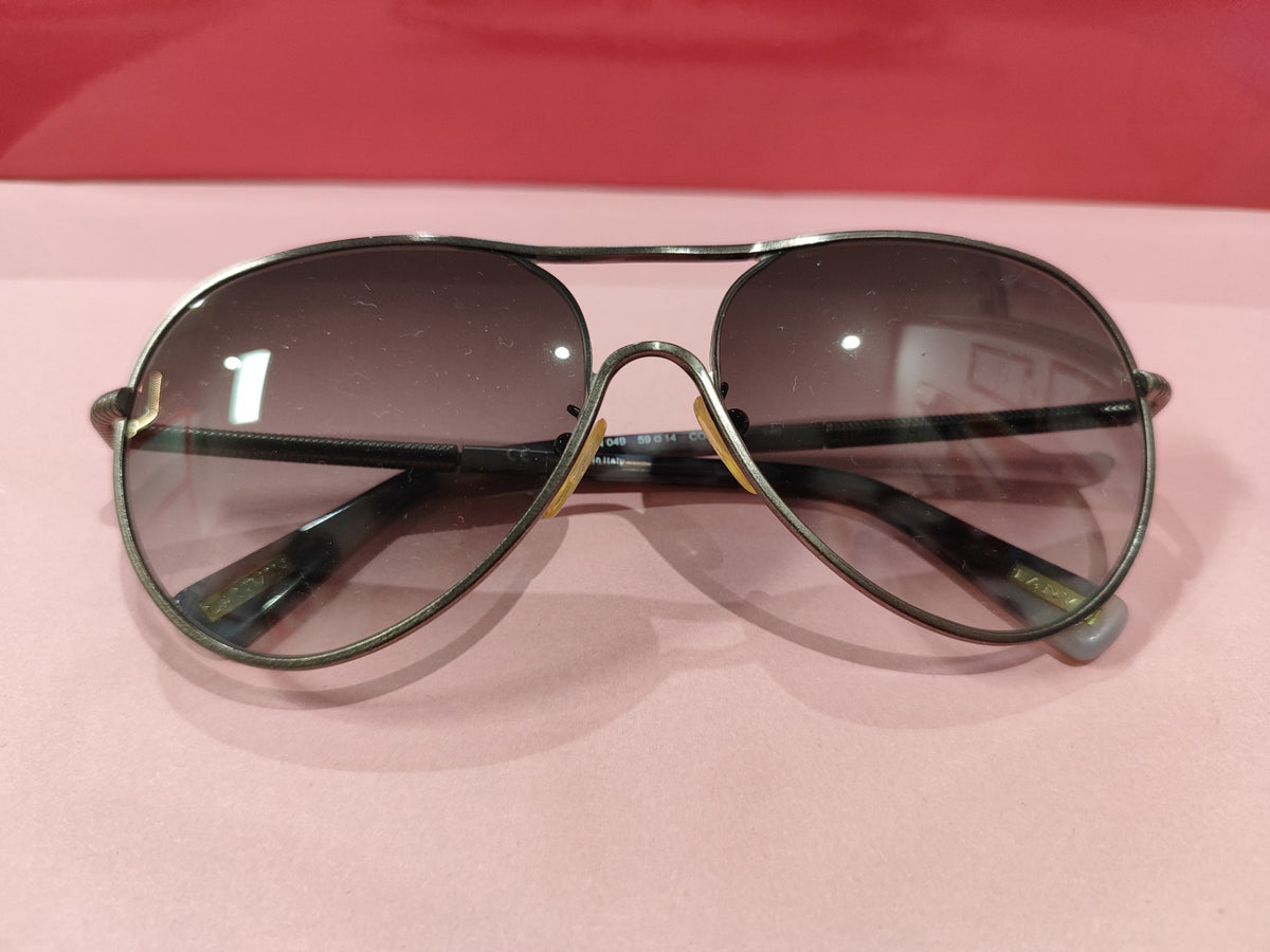 Lanvin Sonnenbrille Grau/Silber