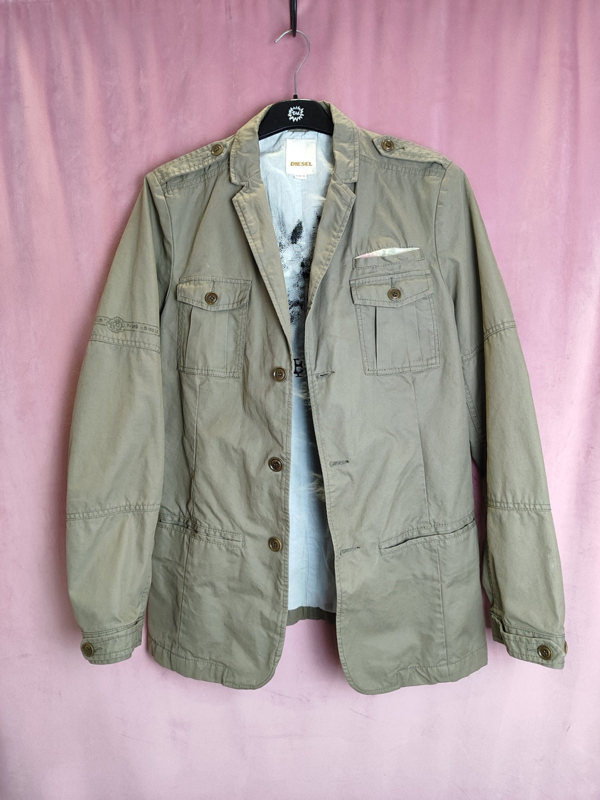 Diesel Jacke Beige