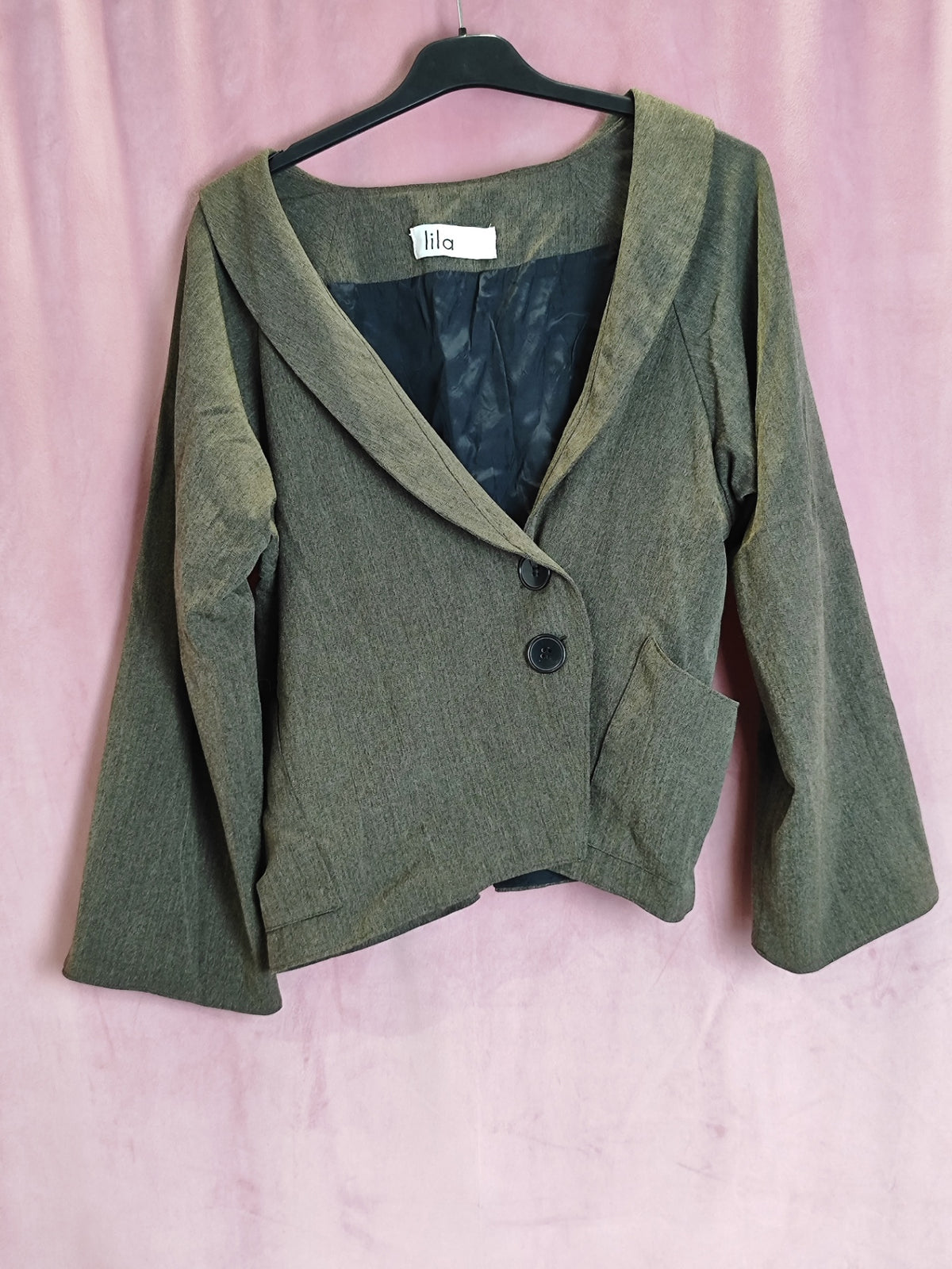 Lila Blazer L/M Grau