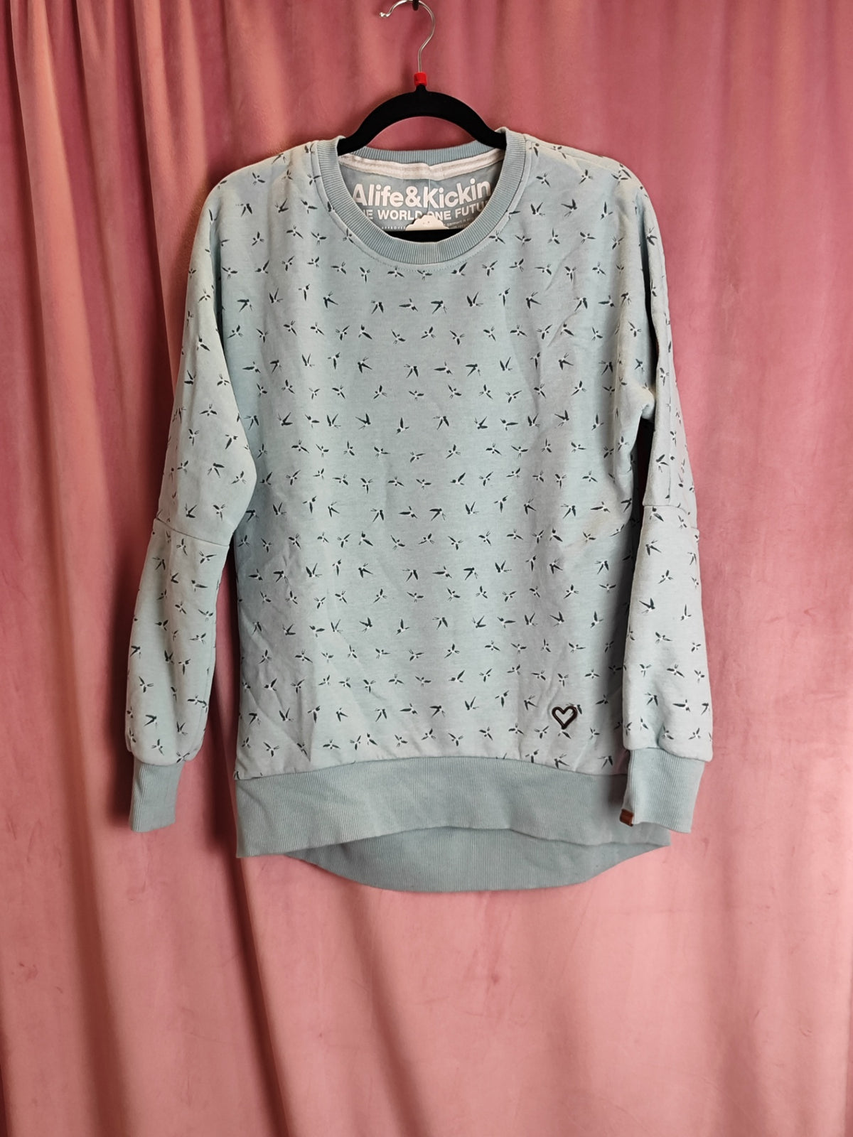 Alife&Kickin Hoodie L Hellblau