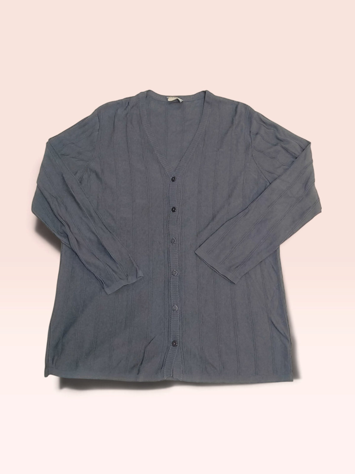Samoon Cardigan L Schwarz