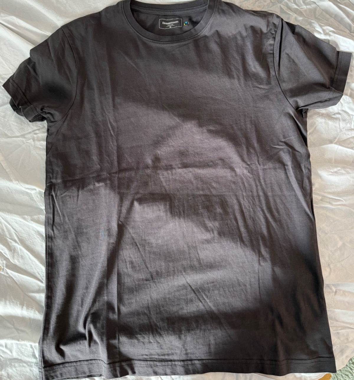 Dressmann T-Shirt M Dunkelgrau