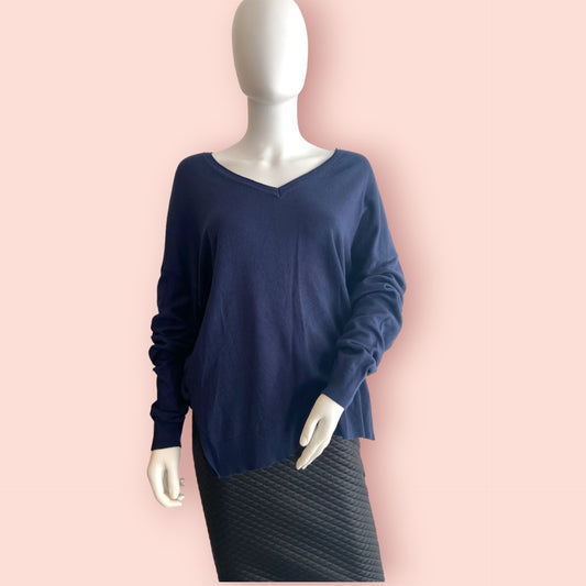 Blue Motion Pullover L Blau