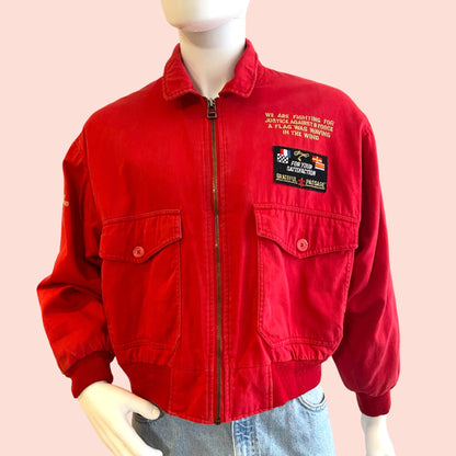 Passage Division Jacke M Rot