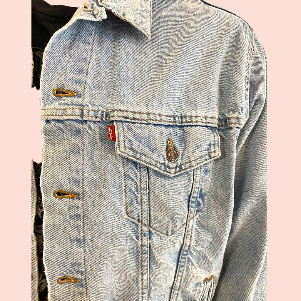 Levi's Jeansjacke L Blau