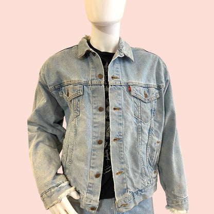 Levi's Jeansjacke L Blau