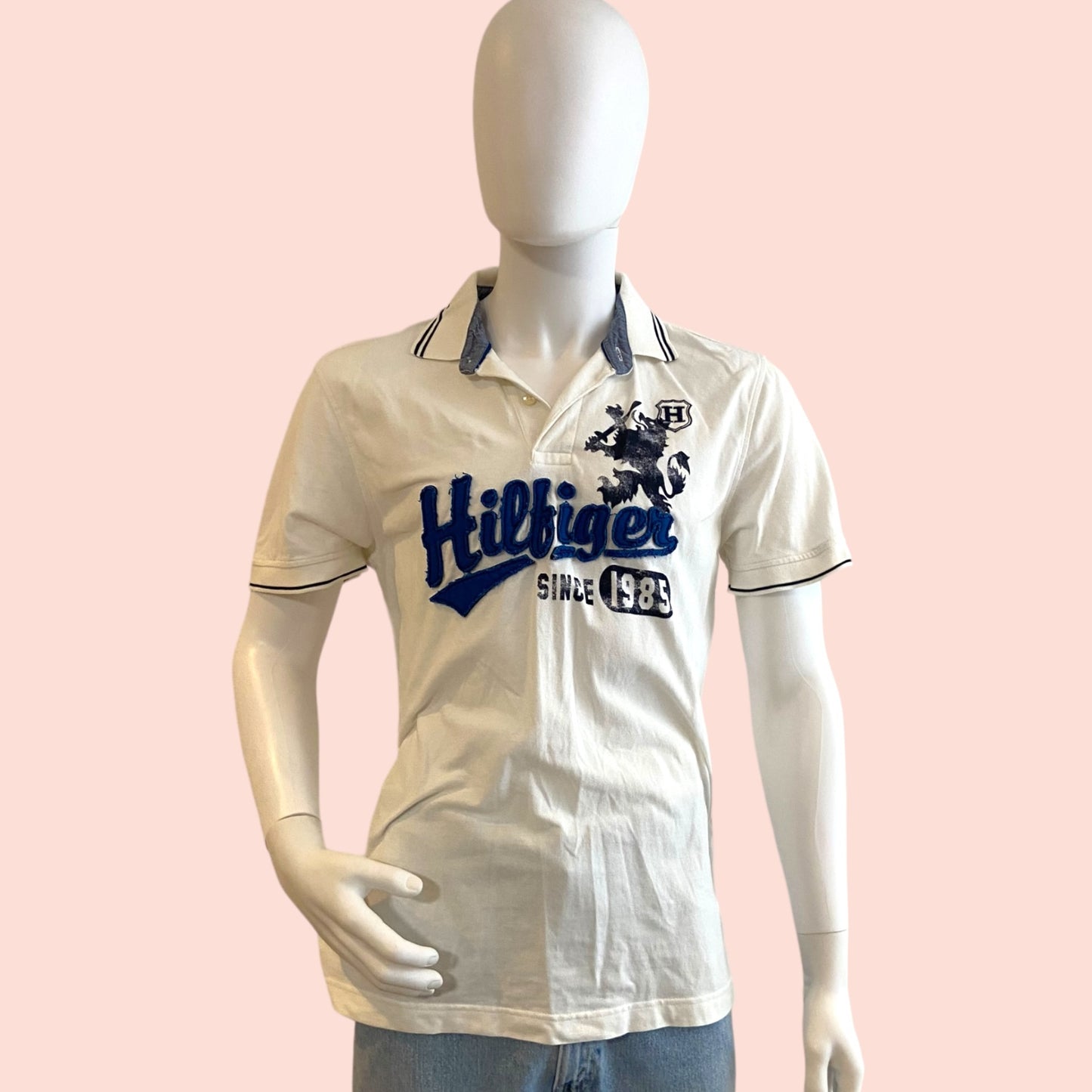 Hilfiger Polohemd L Weiß