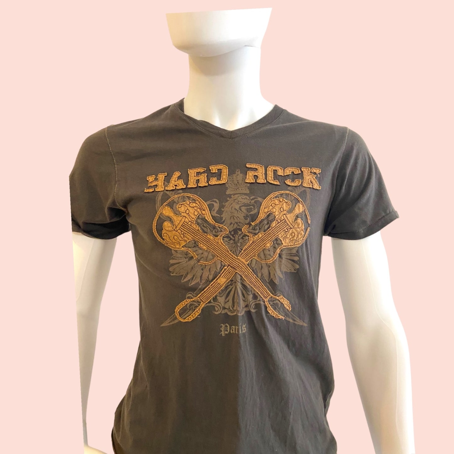 Hard Rock T-Shirt S Braun