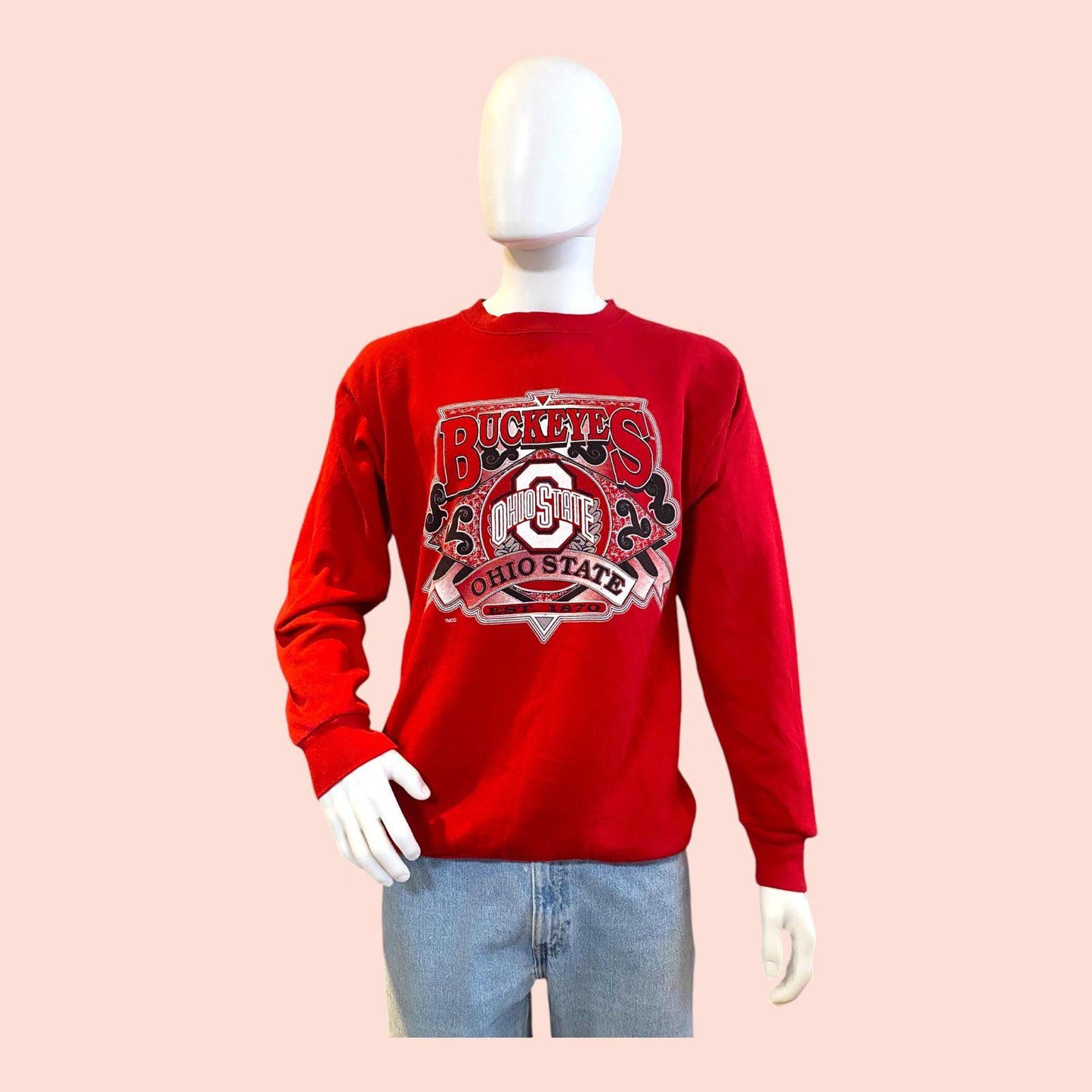 Ohio State University Pullover XL Rot