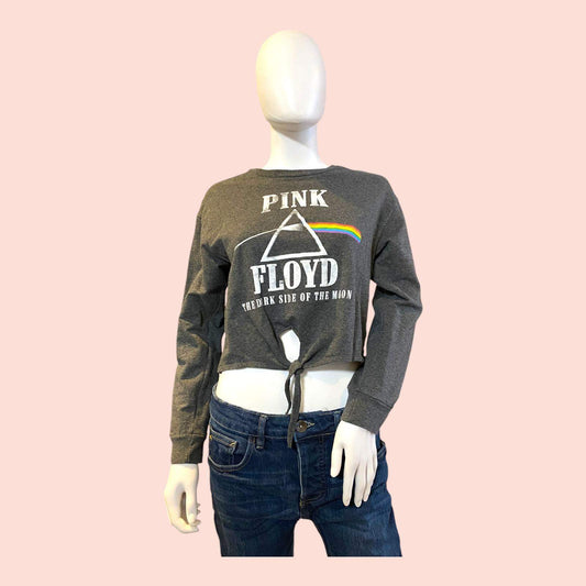 Pink Floyd Langarmshirt L Grau