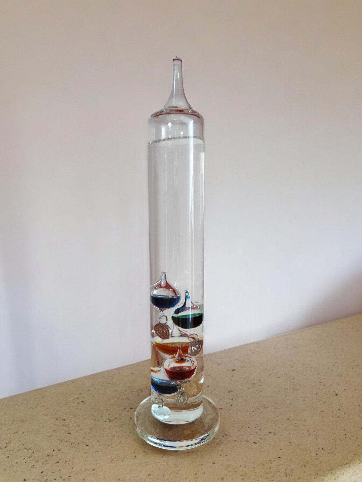 Galileo Thermometer klein