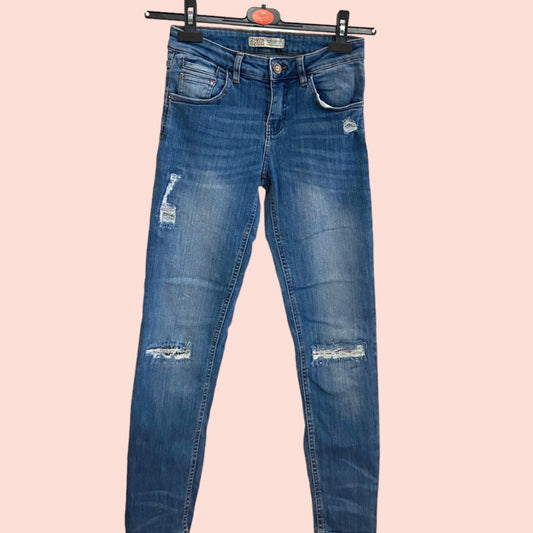 Zara Jeans 36 Blau