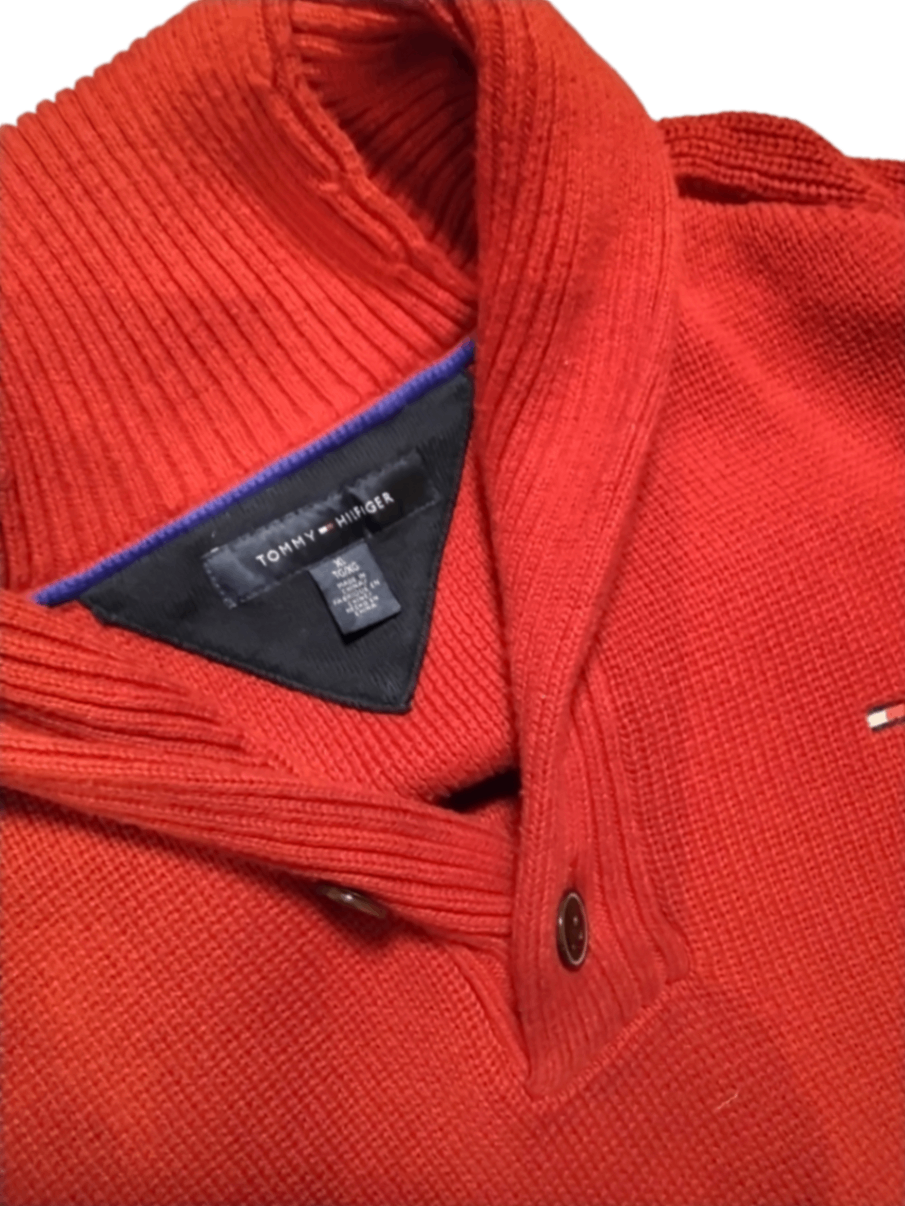 Tommy Hilfiger Pullover XL Rot