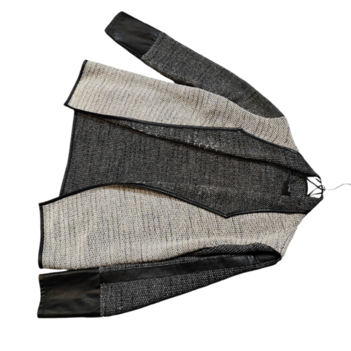 Gina Cardigan 40 Schwarz und Beige