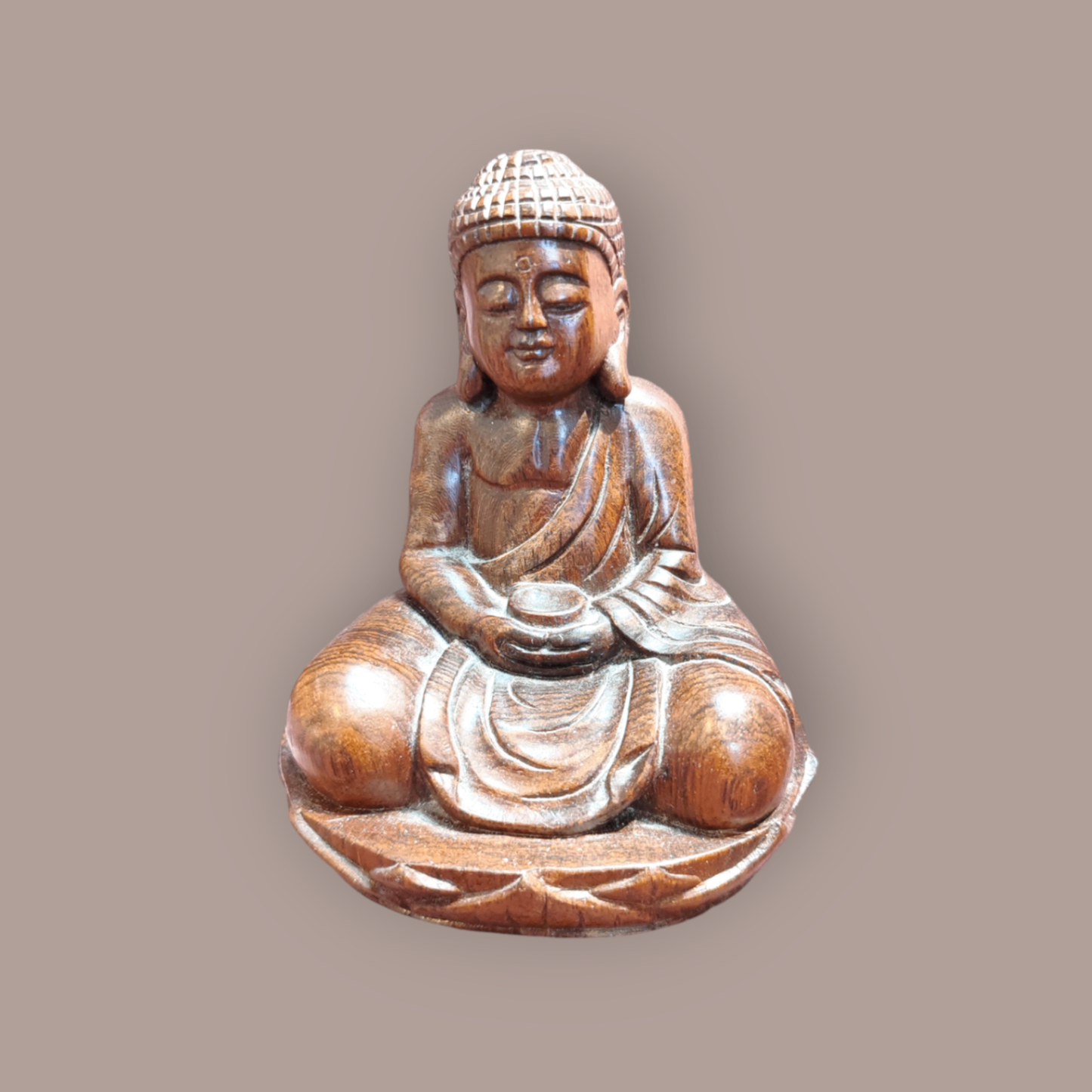 Buddha Dekorationsfigur Helz