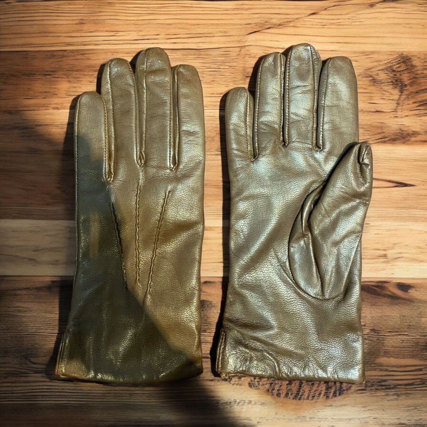 Handschuhe Leder Braun