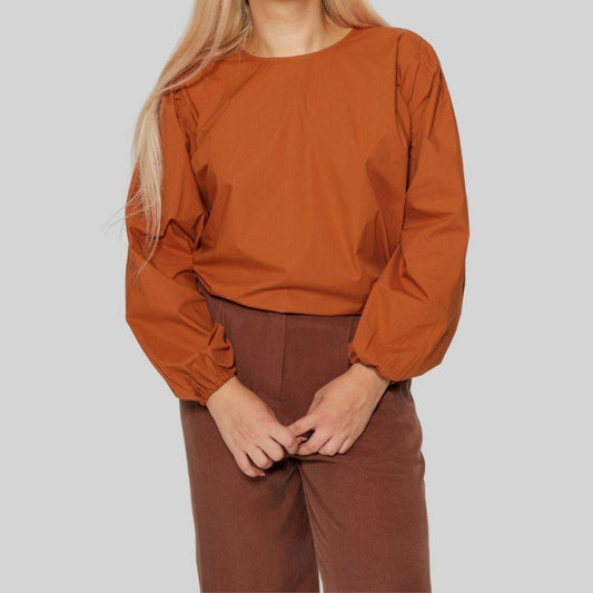 dariadéh - Anna Puffed Longsleeve S Ginger