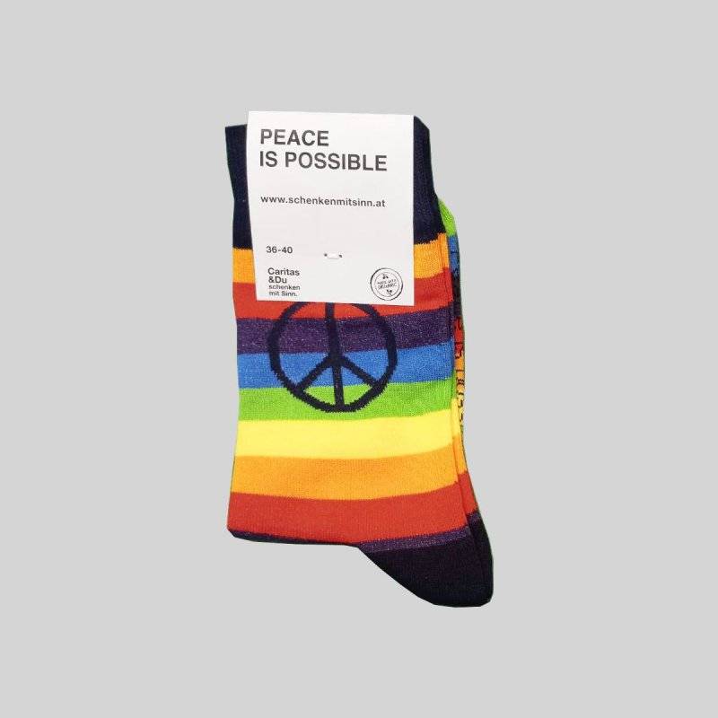 Socken Regenbogen