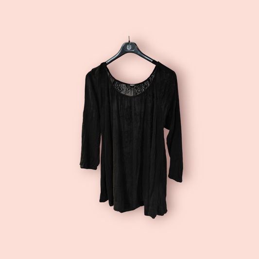 H&M Langarmshirt XL Schwarz