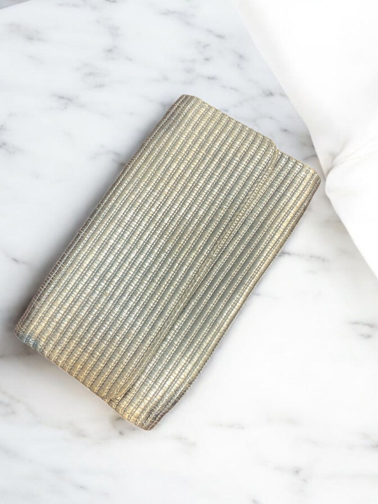 H&M Clutch Silber