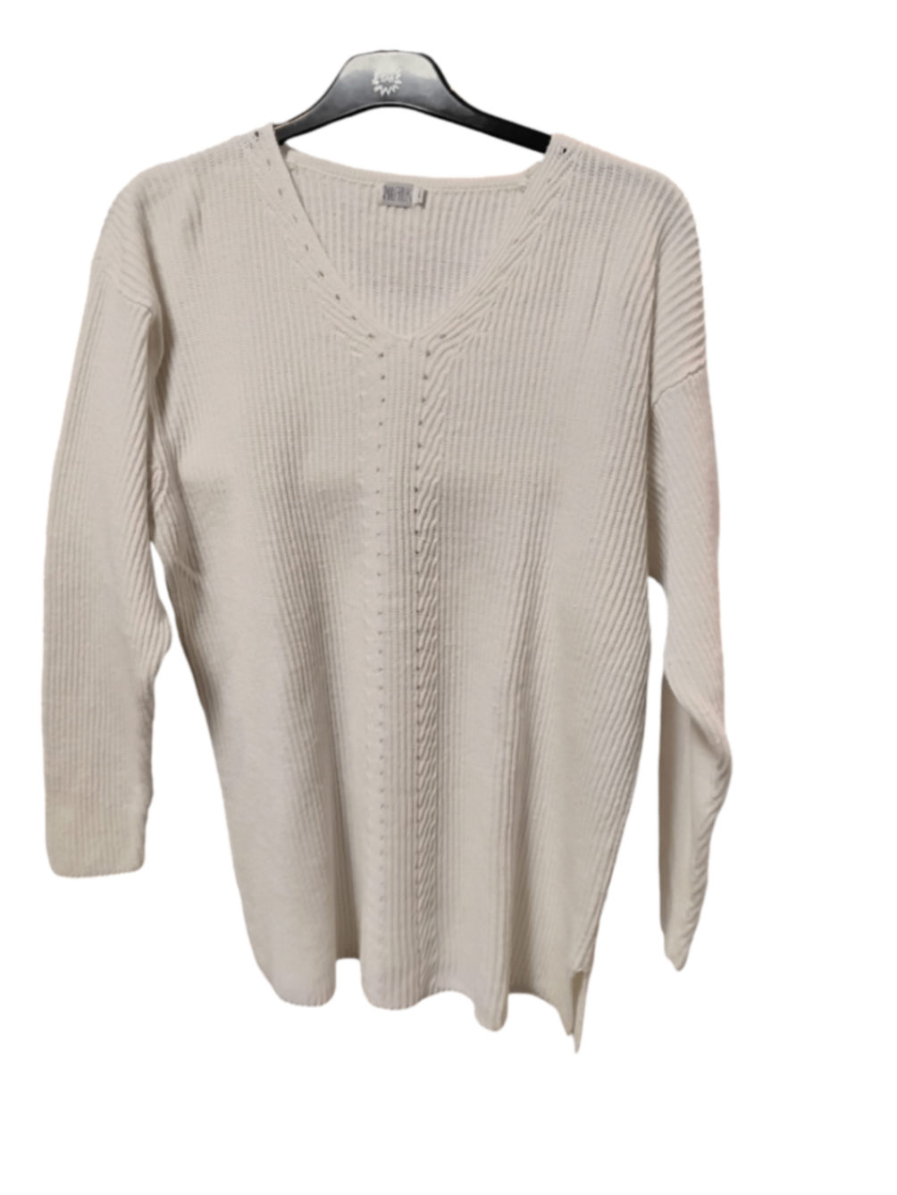 ST Pullover L Creme