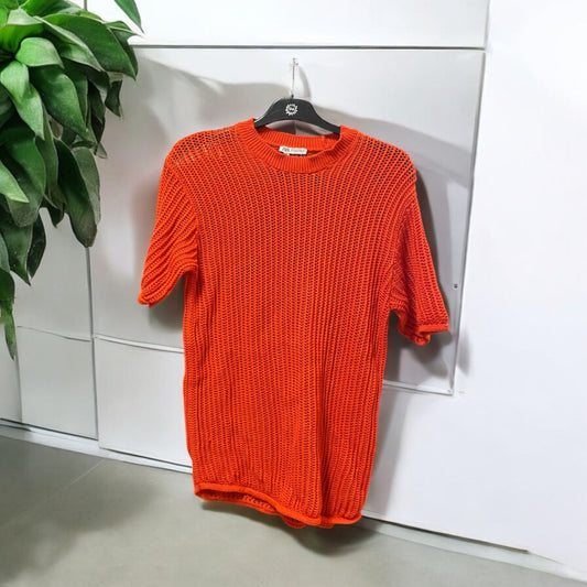 Zara Pullover M Orange