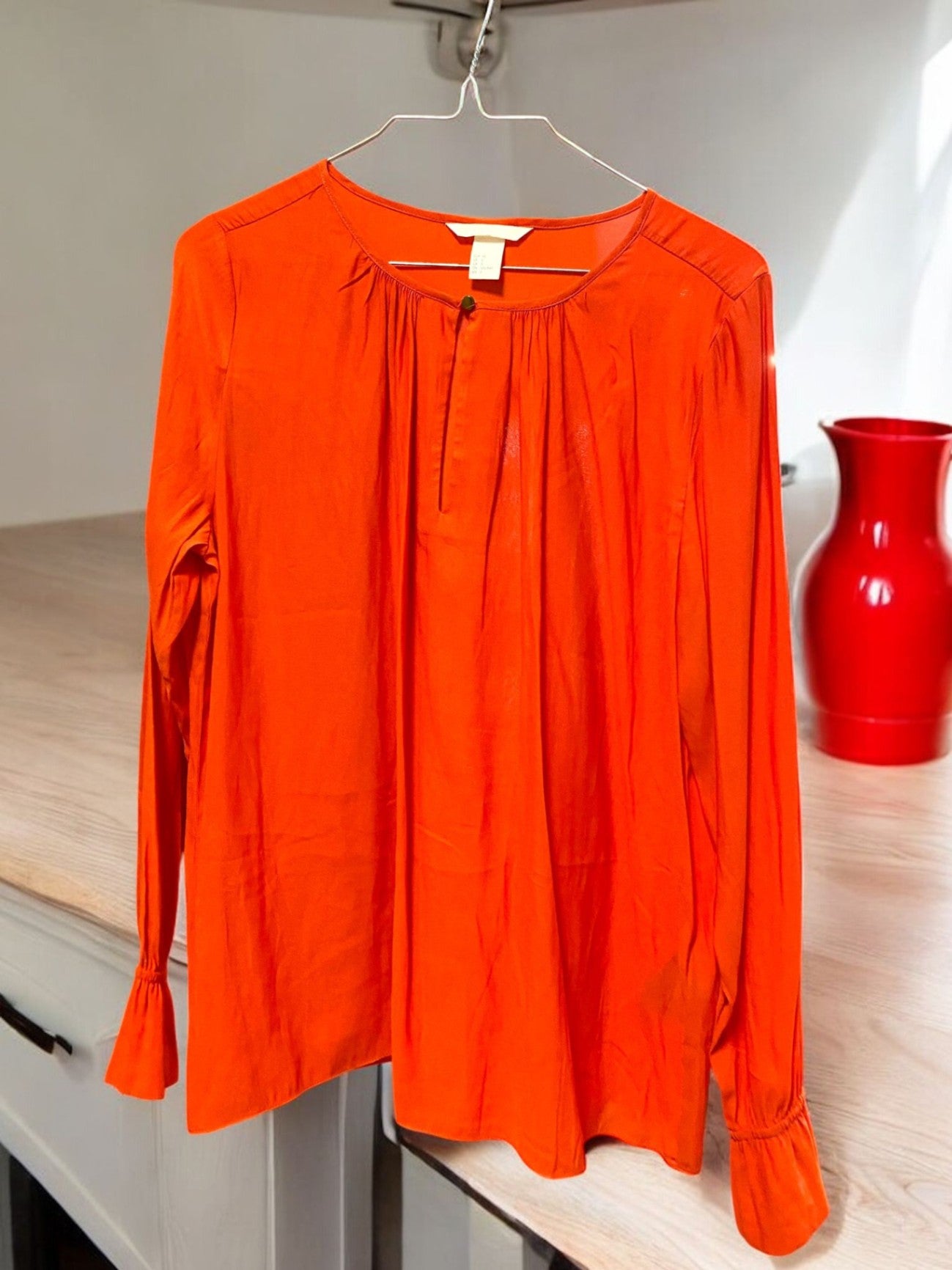 H&M Bluse 36 Orange