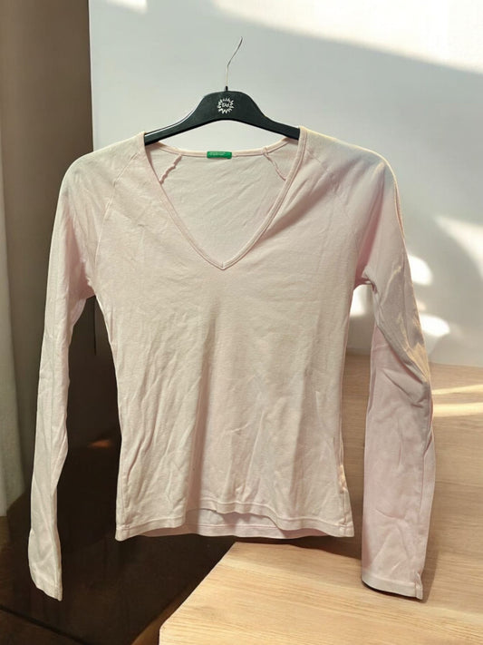 Benetton Langarmshirt M Rosa