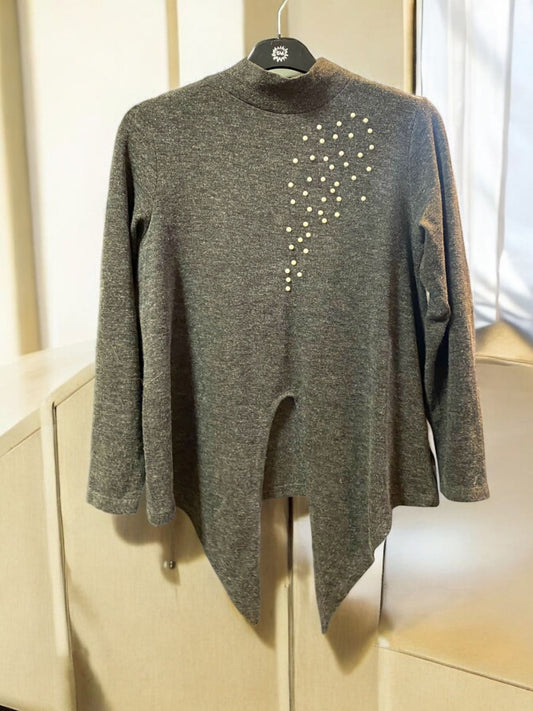 Zara Pullover M Grau