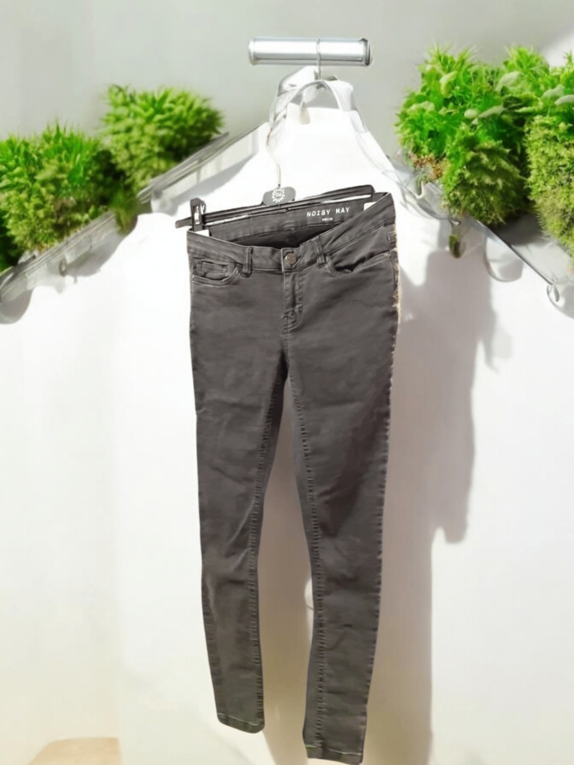 Noisy May Jeans 36 Grau